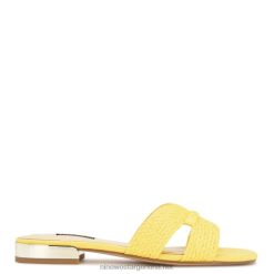 amarillo sandalias planas Irene Nine West 0DDT061