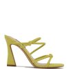 ante amarillo sandalias Kims con tacón Nine West 0DDT02032