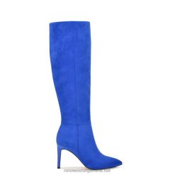 ante azul botas de tacón rico Nine West 0DDT0929