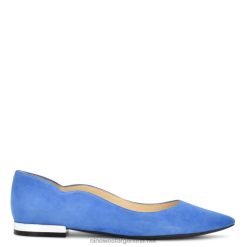 ante azul claro Lovlady zapatos planos con punta puntiaguda Nine West 0DDT02297