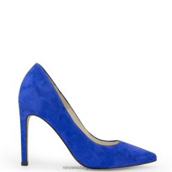 ante azul zapatos de tacón puntiagudos tatiana Nine West 0DDT01507