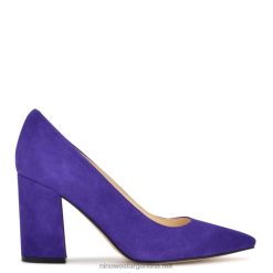 ante morado bombas de vestir cara Nine West 0DDT02144
