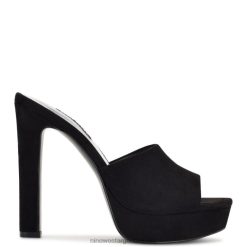 ante negro sandalias wilia con plataforma Nine West 0DDT0314