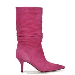 ante rosa electrico botas de vestir mycki Nine West 0DDT0955