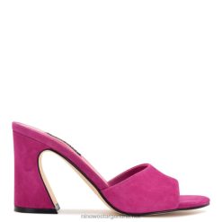 ante rosa sandalias con tacón ulala Nine West 0DDT0701