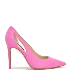 ante rosa zapatos de tacón con abertura favon Nine West 0DDT01598