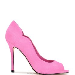 ante rosa zapatos de tacón peep toe kelyan Nine West 0DDT0898