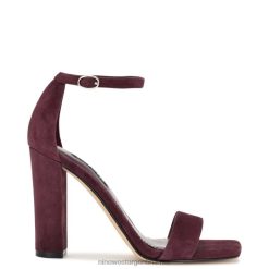 ante vino sandalias Marrie con correa en el tobillo Nine West 0DDT0424