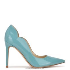 azul de la vendimia zapatos de tacón foxy con punta en punta Nine West 0DDT01617
