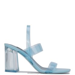 azul sandalias con tacón Nine West 0DDT01951