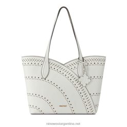 Blanco óptico bolso shopper cheyenne Nine West 0DDT02450