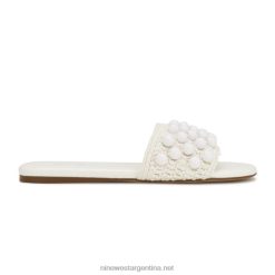 blanco sandalias Leelee tejidas Nine West 0DDT0641