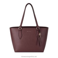 bolso shopper pequeño con cachemira Nine West 0DDT02206