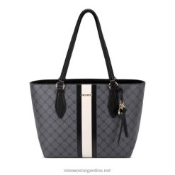bolso shopper pequeño con cachemira Nine West 0DDT02730