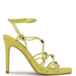 cal sandalias de tacón con diseño cruzado en el tobillo Nine West 0DDT0253