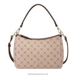 caqui/coñac bolso de hombro Rhea mini Nine West 0DDT02766