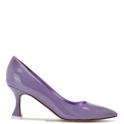 charol morado zapatos de trabajo con punta puntiaguda Nine West 0DDT01228