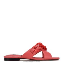 coral sandalias planas Misty Nine West 0DDT01052