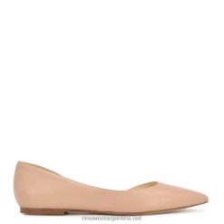 cuero apenas desnudo pisos blaha d'orsay Nine West 0DDT02268