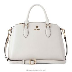 leche bolso cruzado zenith pequeño con tres compartimentos Nine West 0DDT02553
