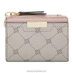 logo color avellana/anochecer cartera Lawson pequeña con cremallera Nine West 0DDT02840