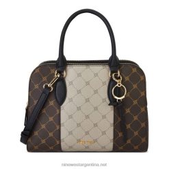 logotipo avellana/marrón cyra un bolso de lista Nine West 0DDT02770