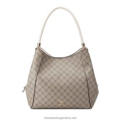 logotipo beige/leche bolso de mano etta jet set Nine West 0DDT02475