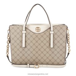 logotipo beige/leche cartera de la jet set de ginebra Nine West 0DDT02825