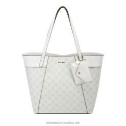 logotipo blanco óptico bolso de mano jet set soleado Nine West 0DDT02712