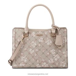 logotipo floral bolso shayden jet set Nine West 0DDT02536