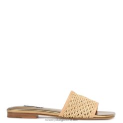 luz natural mends sandalias planas tejidas Nine West 0DDT059