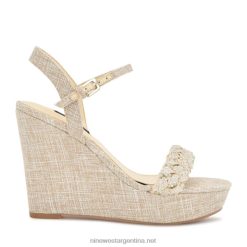 luz natural sandalias con cuña halora Nine West 0DDT0759