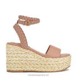 luz natural sandalias con cuña tipo alpargata Keily Nine West 0DDT0753