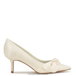 marfil satinado bombas de vestir andee Nine West 0DDT01160