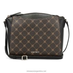 marrón/negro bandolera de cachemira Nine West 0DDT02689