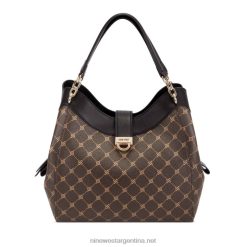 marrón/negro bolsa clara jet set Nine West 0DDT02601