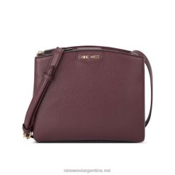 merlot bandolera jorie mini jet set Nine West 0DDT02560