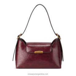 merlot bolsa de hombro con solapa effie Nine West 0DDT02775