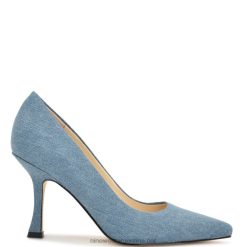 mezclilla azul clasifica las bombas de punta puntiaguda Nine West 0DDT0869