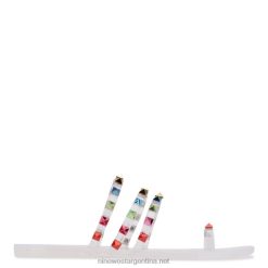 multi claro sandalias de gelatina cartee Nine West 0DDT0813