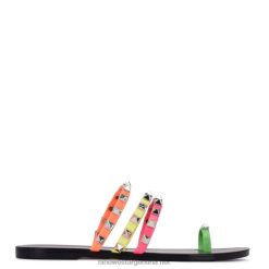 multi neón sandalias de gelatina cartee Nine West 0DDT0811