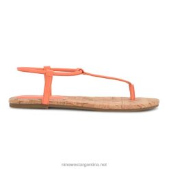 naranja perfecta sandalias planas bassie Nine West 0DDT025