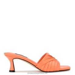 naranja sandalias azala con tacón Nine West 0DDT0260
