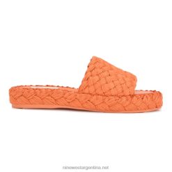 naranja sandalias Stef tejidas Nine West 0DDT0654