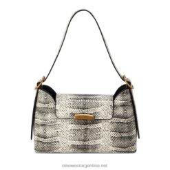 natural bolsa de hombro con solapa effie Nine West 0DDT02813