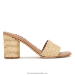 natural sandalias con tacón mapeli Nine West 0DDT0142