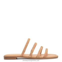 natural sandalias hapily planas Nine West 0DDT054