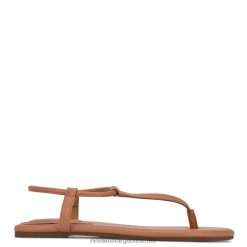 natural sandalias planas bassie Nine West 0DDT092