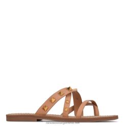 natural sandalias planas cerri Nine West 0DDT0102