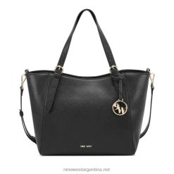 negro bolso tote mediano kylee Nine West 0DDT02694